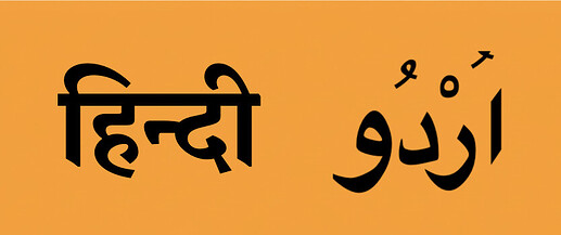 Hindi-Urdu